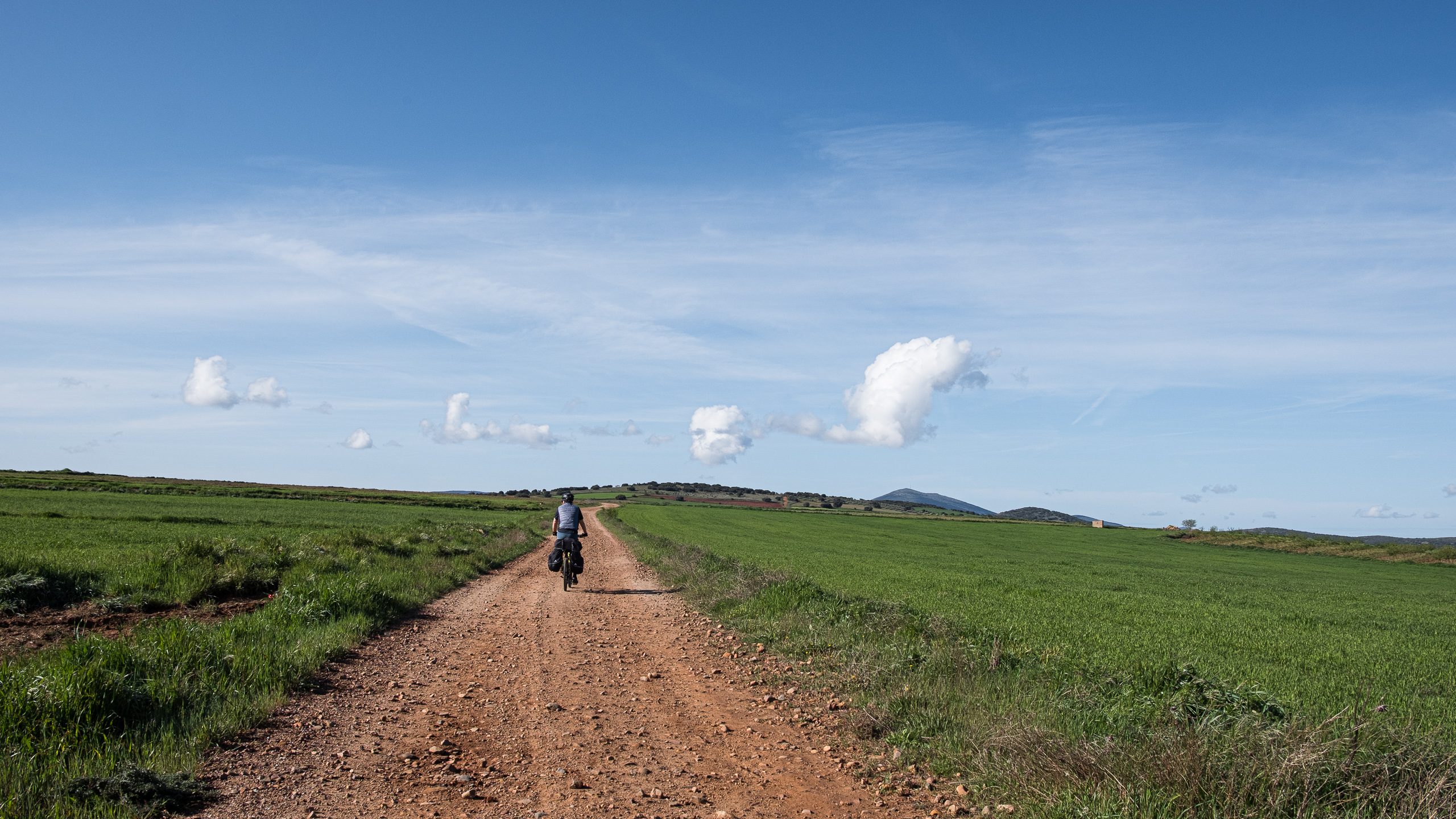 Schäfer mit Handy, Orangenbaum und Semana Santa
